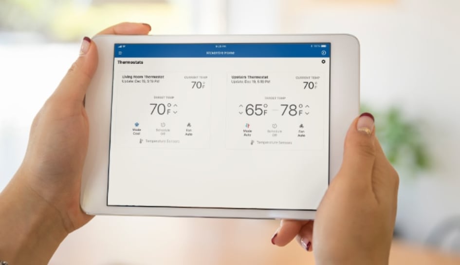 Thermostat control in Stockton